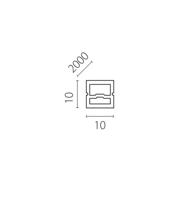 Профиль Lightstar 441021 Профиль Lightstar 441021