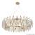 Подвесная люстра Crystal Lux TREVI SP8 BRASS Подвесная люстра Crystal Lux TREVI SP8 BRASS