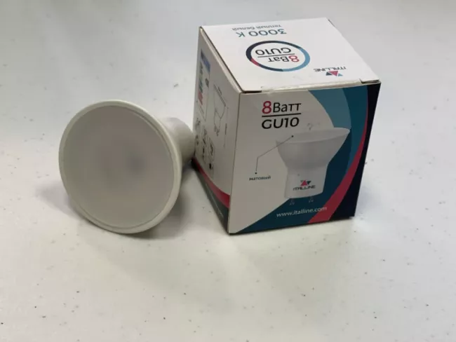 Светодиодная лампа ITALLINE TP GU10/8W/3000K matt Светодиодная лампа ITALLINE TP GU10/8W/3000K matt
