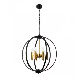 Подвесная люстра ARTE Lamp A7013SP-6BK Подвесная люстра ARTE Lamp A7013SP-6BK
