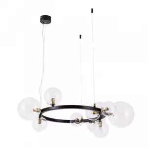 Подвесная люстра ARTE Lamp A7790SP-10BK Подвесная люстра ARTE Lamp A7790SP-10BK