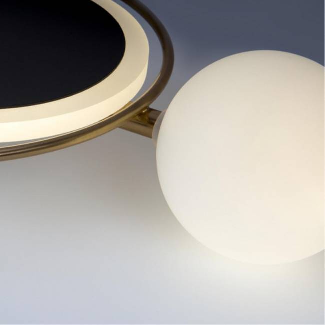 Бра ARTE Lamp A2604AP-7BK