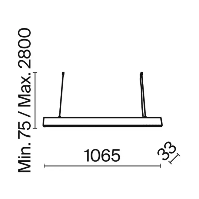 Линейный светильник Maytoni P050PL-L40W4K Линейный светильник Maytoni P050PL-L40W4K
