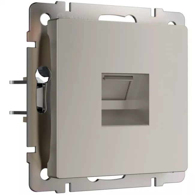 Розетка Werkel W1281004 дымчатый