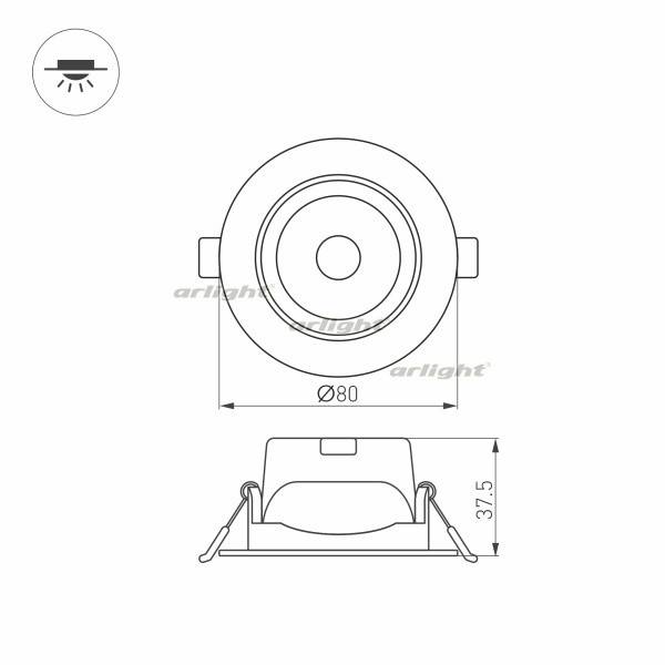 Светильник Downlight Arlight 032309