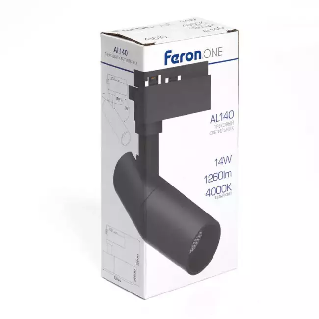 Светильник на шине Feron 41614 Светильник на шине Feron 41614
