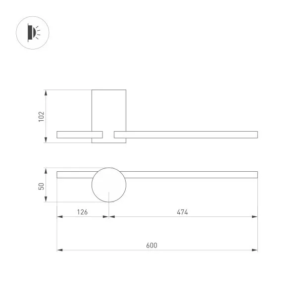 Бра Arlight 034171