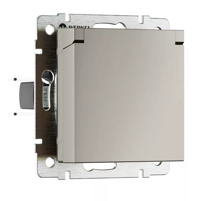 Розетка Werkel W1271204 дымчатый