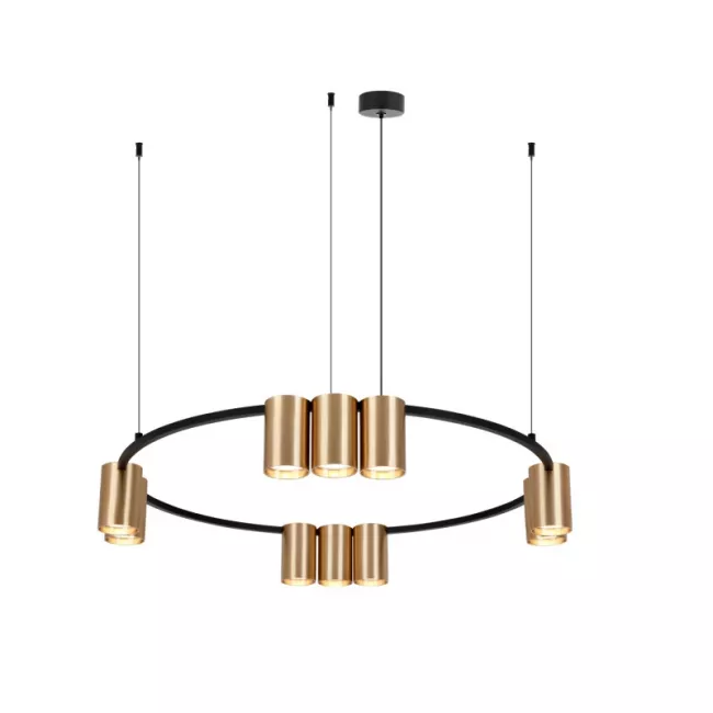 Подвесной светильник Denkirs DK4065-BK+SG Подвесной светильник Denkirs DK4065-BK+SG